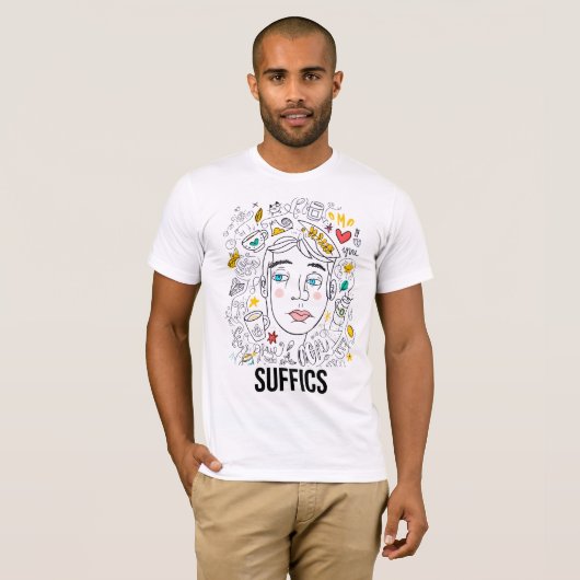 SketchMuse | SUFFICS T-shirt (Voorkant volledig)