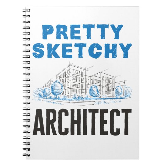 Sketchy Architecture Student Notitieboek (Voorkant)