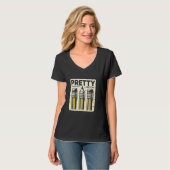 Sketchy Artist Pencils Schets Pai T-shirt (Voorkant volledig)