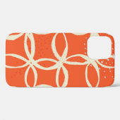 Sketchy Circles Trendy naadloos design Case-Mate iPhone Case (Achterkant (horizontaal))