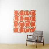 Sketchy Circles Trendy naadloos design Wandkleed (In Situ (horizontaal))