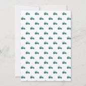 Sketchy Green Tractor Boerderij Windmill 1e Verjaa Kaart (Achterkant)