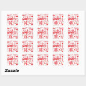 Sketchy Liefde stickers (Vel)
