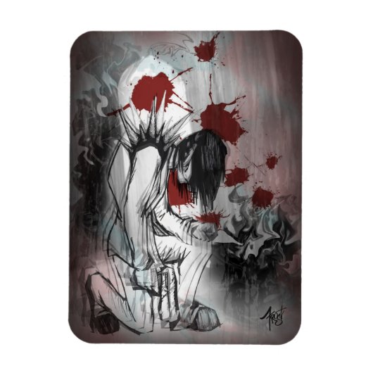 Sketchy Magnet Magneet (Verticaal)