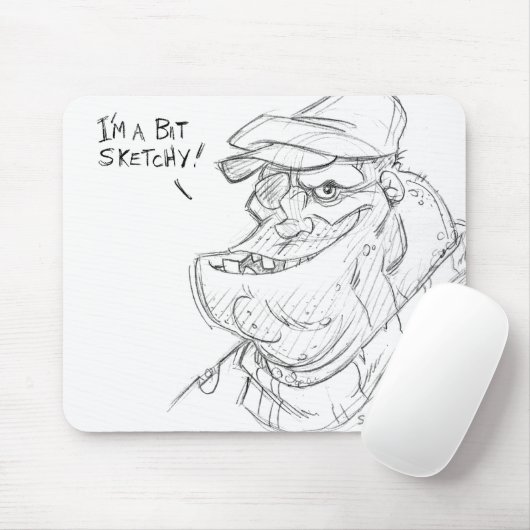 Sketchy Muismat (Met muis)