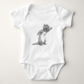 Sketchy Otter Romper (Voorkant)