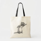 Sketchy Otter Tote Bag (Voorkant)