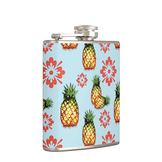 Sketchy Pineapple Print Heupfles (Rechts)