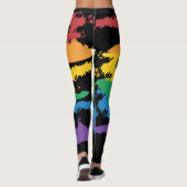 Sketchy Rainbow Leggings (Achterkant)