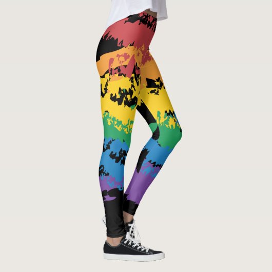 Sketchy Rainbow Leggings (Rechts)