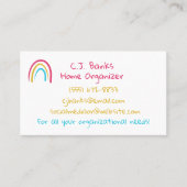Sketchy Rainbow Visitekaartjes (Voorkant)