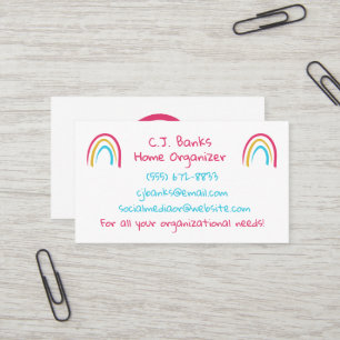 Sketchy Rainbow Visitekaartjes
