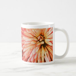 Sketchy-roze ventilator koffiemok