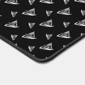 Sketchy Sailboat Pattern Bureaumat (Hoek)