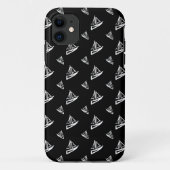 Sketchy Sailboat Pattern Case-Mate iPhone Case (Achterkant)