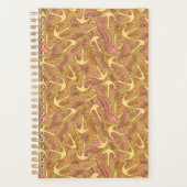 Sketchy Seahorse and Anchor Pattern Planner (Voorkant)