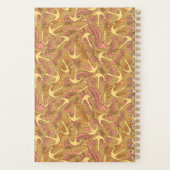 Sketchy Seahorse and Anchor Pattern Planner (Achterkant)