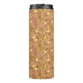 Sketchy Seahorse and Anchor Pattern Thermosbeker (Achterkant)