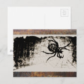 Sketchy Spider Briefkaart (Voorkant / Achterkant)