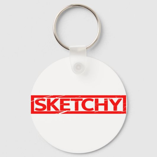 Sketchy Stamp Sleutelhanger (Voorkant)