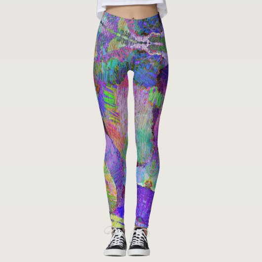 Sketchy Story Leggings (Voorkant)