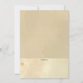 Sketchy Teddy Bear Kaart (Achterkant)