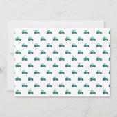 Sketchy Tractor Boerderij Foto Verjaardag Dank u K Kaart (Achterkant)