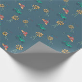 Sketchy Tractor Boerderij Windmill Kinder Cadeaupapier (Hoek)