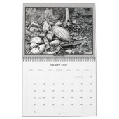Sketchy Trees Calendar Kalender (Jan 2027)