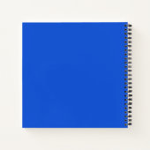 sketel blauw notitieboek (Achterkant)