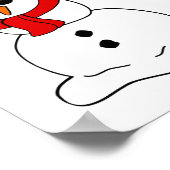 Sketel Dabbing Snowman Light Christmas Sketll Play Poster (Hoek)