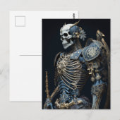 Sketetal Warrior Briefkaart (Voorkant / Achterkant)