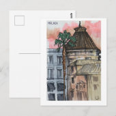 Skethchbook pages. Málaga. Markers Briefkaart (Voorkant / Achterkant)