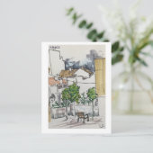 Skethchbook pages. Málaga. Markers Briefkaart (Staand voorkant)