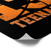 Sketll 13th Birthday Official Teenager Boy 13 Year Poster (Hoek)