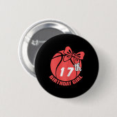Sketll 17e Verjaardag Sketll Speler Ronde Button 5,7 Cm (Voorkant /achterkant)
