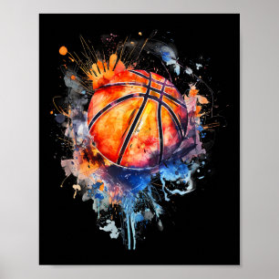 Sketll artwork Sketll Hoop Kleurrijke Waterverf 2 Poster