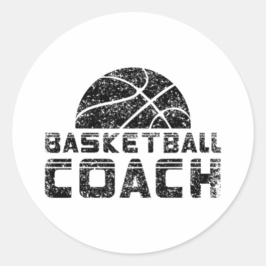 Sketll Coach Coaching Sketller Trainer 1 Ronde Sticker (Voorkant)