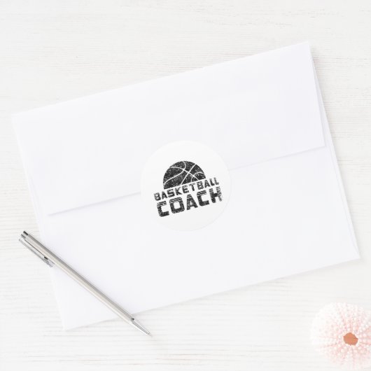 Sketll Coach Coaching Sketller Trainer 1 Ronde Sticker (Envelop)