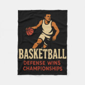 Sketll – Defense Wins Sketll Championships  Fleece Deken (Voorkant)