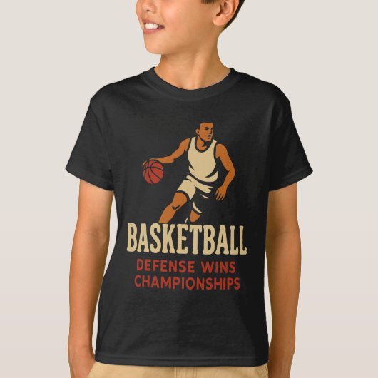 Sketll – Defense Wins Sketll Championships  T-shirt (Voorkant)