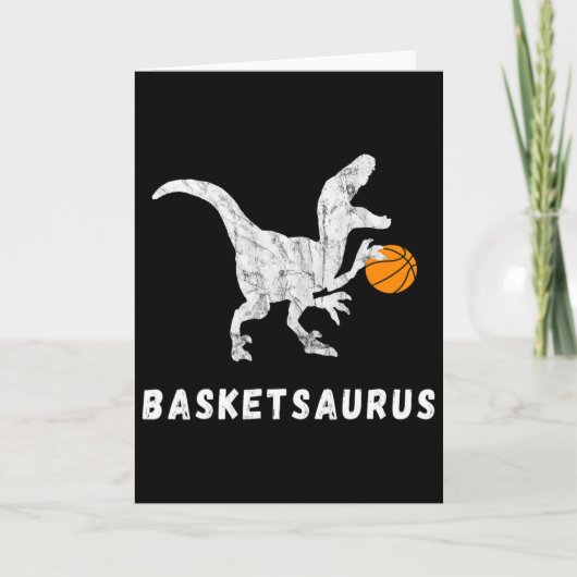 Sketll Dinosaur Ller T-rex Dino Grappige Sketll Kaart (Voorkant)