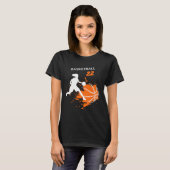 Sketll Fever Dames Sketll Team Nummer 22 T-shirt (Voorkant volledig)