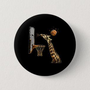 Sketll Giraffe Dierlijke Kunst Sketll Liefhebber T Ronde Button 5,7 Cm