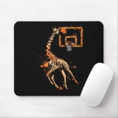 Sketll Giraffe Slam Dunk Tekening Sketll Lover Muismat (Met muis)