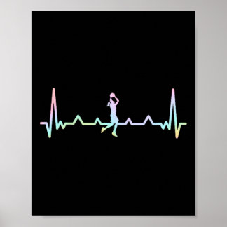 Sketll Hartslag Cadeau Kleding Tiener Meisje Poster