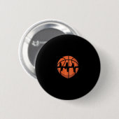 Sketll Hartslag Pols Ontwerp  Ronde Button 5,7 Cm (Voorkant /achterkant)