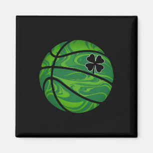 Sketll Iers St. Patrick's Day Shamrock Man Jongens Magneet