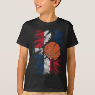 Sketll Mannen Dominicanen Dominicaanse Republiek T-shirt