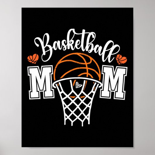 Sketll Mom Shirt Mom Game Day Shirt Mothers Day  Poster (Voorkant)